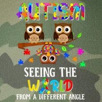 Autism Seeing The World From A Different Angle Gift Legacy Tie Dye Trucker Hat