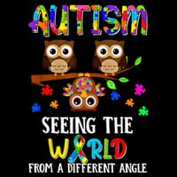 Autism Seeing The World From A Different Angle Gift Impact Tech Backpack