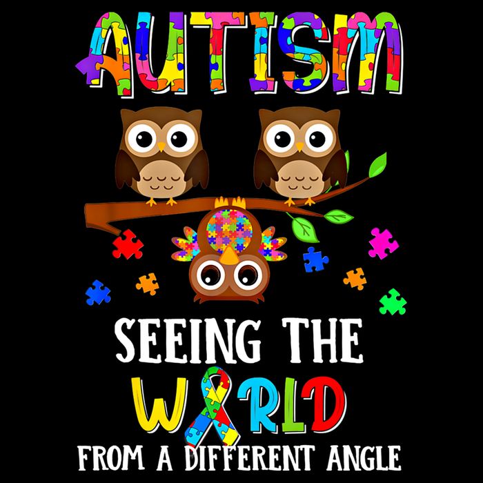 Autism Seeing The World From A Different Angle Gift Impact Tech Backpack