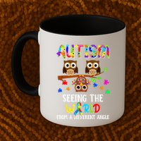 Autism Seeing The World From A Different Angle Gift Mug