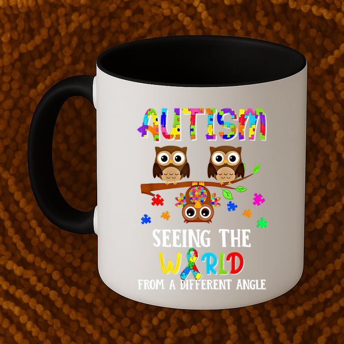Autism Seeing The World From A Different Angle Gift Mug