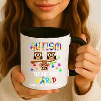 Autism Seeing The World From A Different Angle Gift Mug