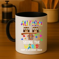 Autism Seeing The World From A Different Angle Gift Mug