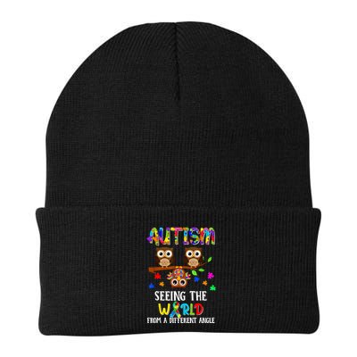 Autism Seeing The World From A Different Angle Gift Beanie