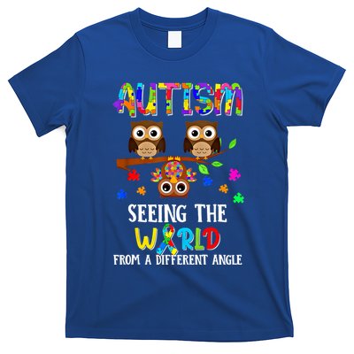 Autism Seeing The World From A Different Angle Gift T-Shirt
