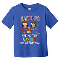 Autism Seeing The World From A Different Angle Gift Toddler T-Shirt