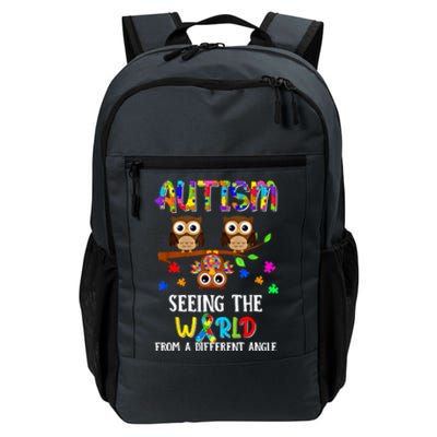 Autism Seeing The World From A Different Angle Gift Daily Commute Backpack