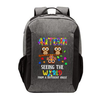 Autism Seeing The World From A Different Angle Gift Vector Backpack