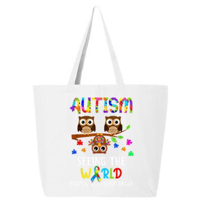 Autism Seeing The World From A Different Angle Gift 25L Jumbo Tote