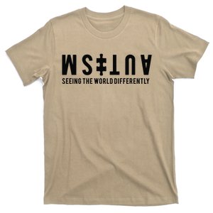 Autism Seeing The World Differently Premium T-Shirt