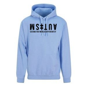 Autism Seeing The World Differently Premium Unisex Surf Hoodie