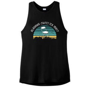 Alabama Sweet Tea Party Montgomery Alabama River Boat Ladies PosiCharge Tri-Blend Wicking Tank