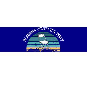 Alabama Sweet Tea Party Montgomery Alabama River Boat Bumper Sticker