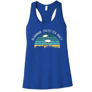 Alabama Sweet Tea Party Montgomery Alabama River Boat Women's Racerback Tank