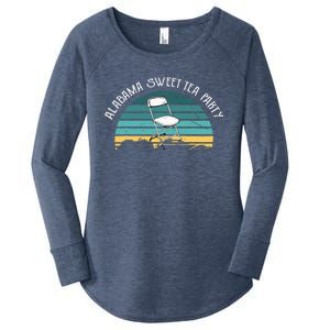 Alabama Sweet Tea Party Montgomery Alabama River Boat Women's Perfect Tri Tunic Long Sleeve Shirt