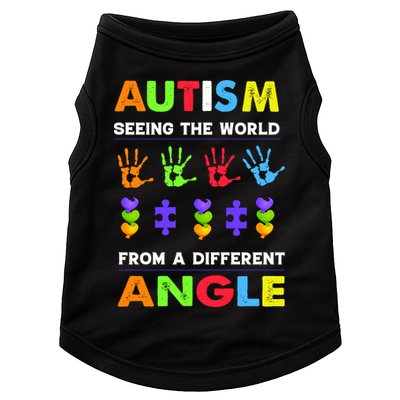 Autism Seeing The World From A Different Angle Doggie Tank