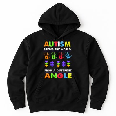 Autism Seeing The World From A Different Angle Hoodie