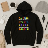 Autism Seeing The World From A Different Angle Hoodie