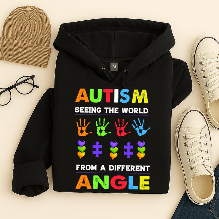 Autism Seeing The World From A Different Angle Hoodie
