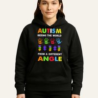 Autism Seeing The World From A Different Angle Hoodie