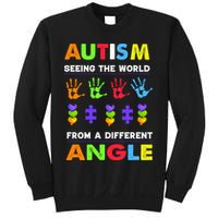 Autism Seeing The World From A Different Angle Sweatshirt