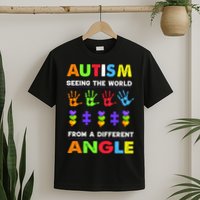 Autism Seeing The World From A Different Angle T-Shirt