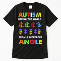 Autism Seeing The World From A Different Angle Tall T-Shirt