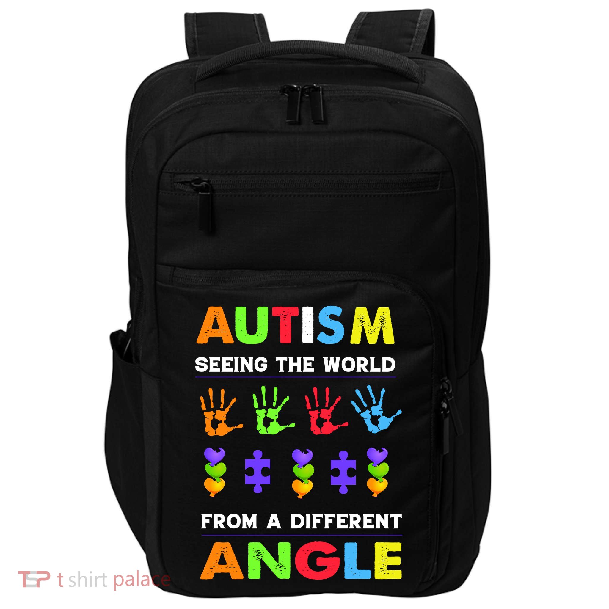 Autism Seeing The World From A Different Angle Impact Tech Backpack