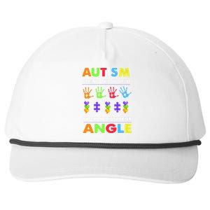 Autism Seeing The World From A Different Angle Snapback Five-Panel Rope Hat