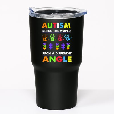 Autism Seeing The World From A Different Angle Tumbler