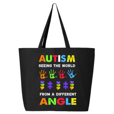 Autism Seeing The World From A Different Angle 25L Jumbo Tote