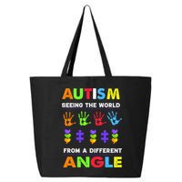Autism Seeing The World From A Different Angle 25L Jumbo Tote