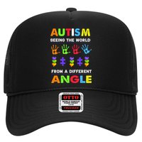 Autism Seeing The World From A Different Angle Trucker Hat