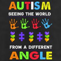 Autism Seeing The World From A Different Angle Trucker Hat