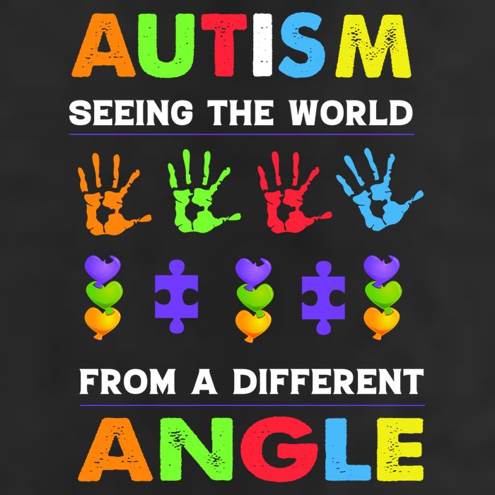 Autism Seeing The World From A Different Angle Trucker Hat