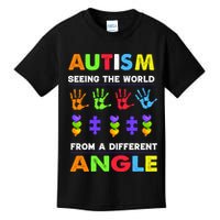 Autism Seeing The World From A Different Angle Kids T-Shirt