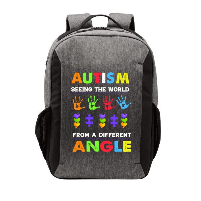 Autism Seeing The World From A Different Angle Vector Backpack