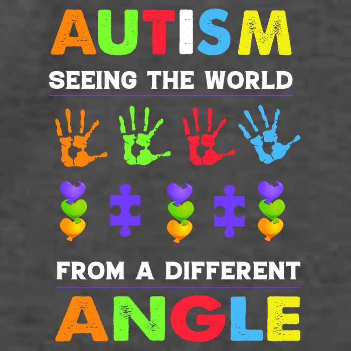 Autism Seeing The World From A Different Angle Vector Backpack