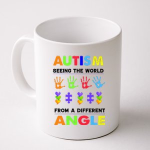 Autism Seeing The World From A Different Angle Coffee Mug