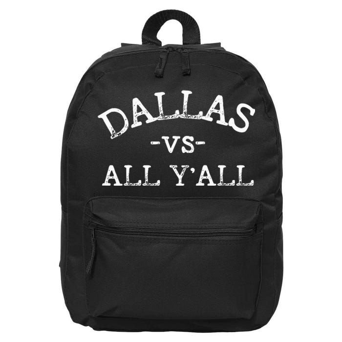 All Sport Trends Dallas Vs All Yall 16 in Basic Backpack