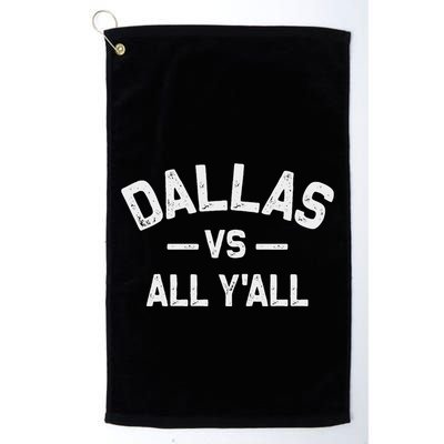 All Sports Trendy Gifts Dallas Vs All YAll Golf Towel