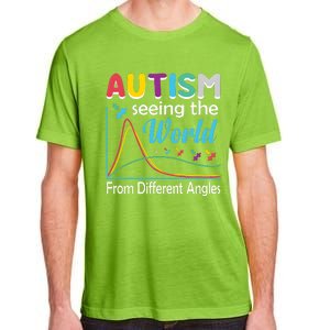 Autism Seeing The World From Different Angle Adult ChromaSoft Performance T-Shirt