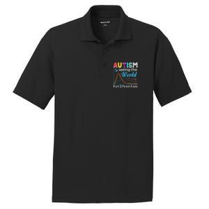 Autism Seeing The World From Different Angle PosiCharge RacerMesh Polo