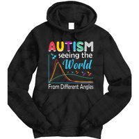 Autism Seeing The World From Different Angle Tie Dye Hoodie