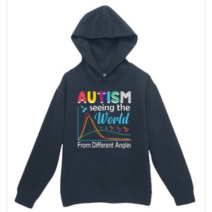 Autism Seeing The World From Different Angle Urban Pullover Hoodie