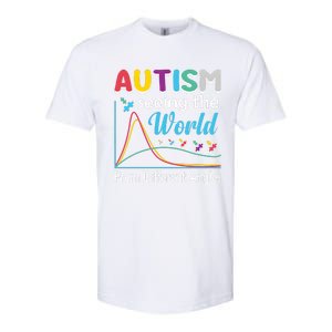 Autism Seeing The World From Different Angle Softstyle CVC T-Shirt