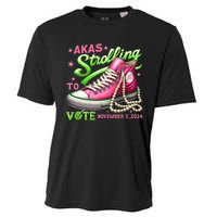 Akas Strolling To Vote November 5 2024 Kamala Harris Design Cooling Performance Crew T-Shirt