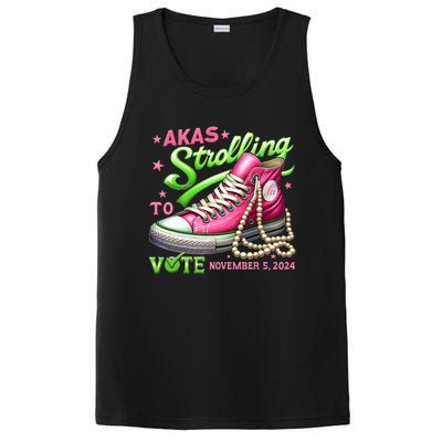 Akas Strolling To Vote November 5 2024 Kamala Harris Design PosiCharge Competitor Tank