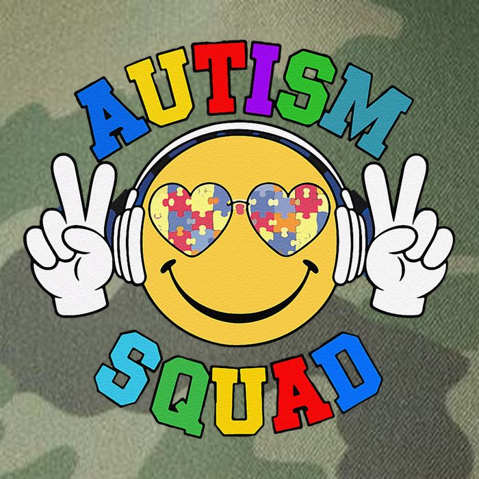 Autism Squad Team Support Inclusion And Awareness Legacy Tie Dye Trucker Hat