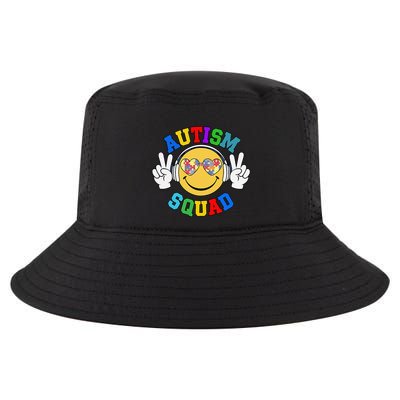 Autism Squad Team Support Inclusion And Awareness Cool Comfort Performance Bucket Hat